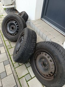 Zimné pneumatiky 195/65 R15 na diskoch 5x112 - 2