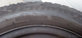 Predám zimné pneumatiky 165/65R15 - 2