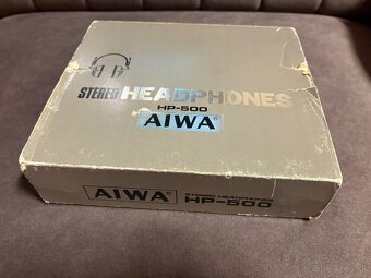 Aiwa HP-500 stereo Headphones Vintage 1979 - 2