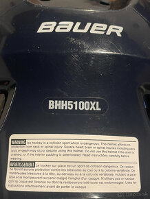 Hokejova prilba Bauer BHH5100 XL combo s mriežkou - 2