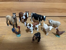 Schleich - domáce zvieratá set - 2