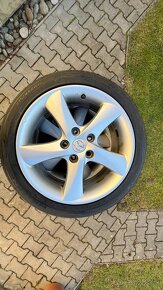 Alu disky originál Mazda 5x114.3 7jx17 et55 r17 - 2