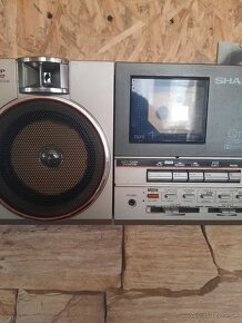 Sharp QT 89 double radio magnetofon - 2