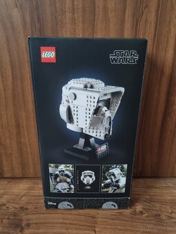 Nové LEGO Star Wars 75305 Scout trooper helmet - 2