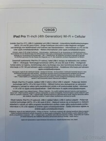 Predám iPad Pro 4 generácie Wi-FI+Cellular plus Magickeyboar - 2