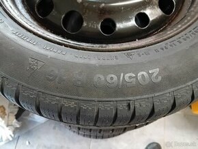 Predám zimné kolesá Ford 205 / 60 r16 - 2