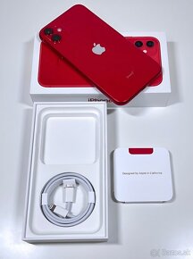 iPhone 11 Red KONDICE BATERIE 100% TOP - 2