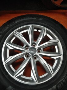 17" sada alu AUDI Q 5 + pneu 235/65 17. - 2