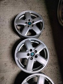 4ks alu disky orig. Škoda 5x100 R15 - 2