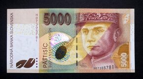 5000 slovenských korún 1993-2008 - 2