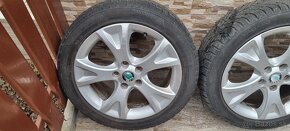 Predam orginal Skoda Trifid disky 5x112 r17 et54 J7 225/45 - 2