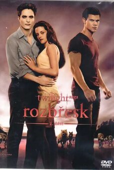 Twilight sága rozbřesk 1,2 DVD - 2