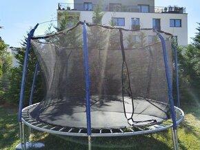 Trampolína 366 cm a kotviaca sada na trampolínu - 2