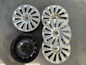 Plechové disky 5x112 r16 ET46 Seat,VW,Škoda, - 2