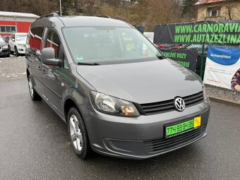 ► VW CADDY MAXI 2,0 TDI - 103 KW, 7 MÍST, PARK. SENZORY ◄ - 2