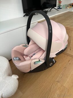 Vajíčko cybex Cloud T+ peach pink - 2