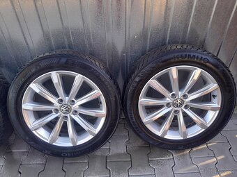 5x112 r17 VW London + zimné 215/55 r17 - 2