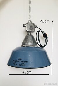 retro/industrialna lampa - 2