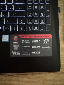 Notebook - MSI GP62 6QF Leopard Pro 15.6 - 2