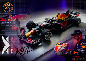 MAX VERSTAPPEN Redbull RB16B v mierke 1:18  GP Monaco 2021 - 2