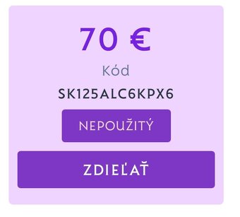 Darujem 70€ zľavové kódy na Dajana Rodriguez - 2