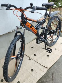 Moderný celoodprúžený horský bicykel 18,5 rám pre 158-173cm - 2