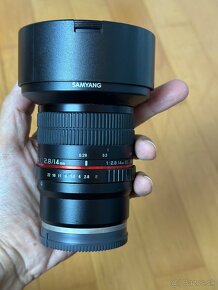 samyang 14 2.8 pre sony E - 2