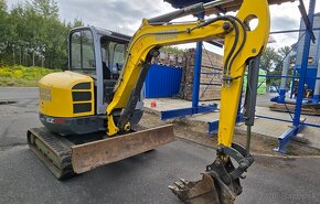 Minibagr Wacker Neuson EZ38, rok výroby 2017, 3x lopata - 2