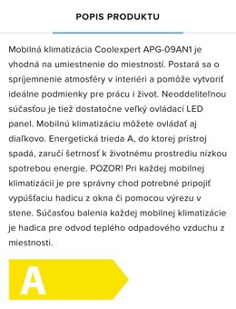 Prenosná klimatizácia CoolExpert - iba osobne. - 2