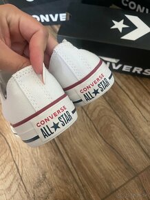 Converse nízke biele - 2