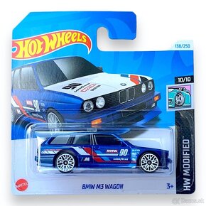 HW BMW M3 Wagon  2x modré sa červené - 2