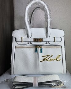 Karl Lagerfeld kabelka biela - 2