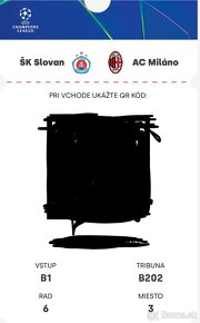 Slovan vs AC Milano - 2