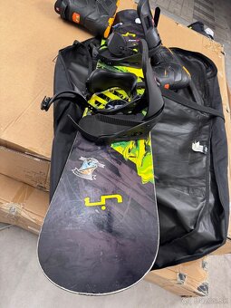 Snowboard komplet, Libtech 159 ,Head 43,5 -44,5, Burton - 2