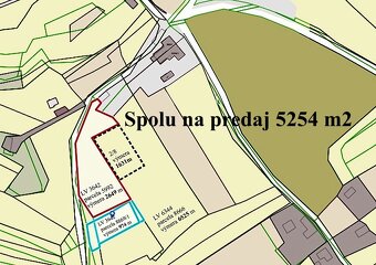 Predaj pozemku Krupina - Červená Hora 5254 m2 - 2