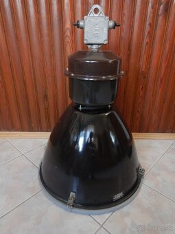 industriálna lampa, veľká, priemer 55 cm, výška 75 cm - 2