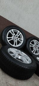 Alu Platin 5x112 a zimné Bridgestone Blizzak 215/60 R16 - 2