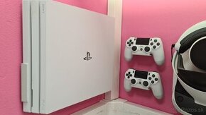 PS 4 PRO 1TB  GLACIER WHITE, 4K HDR - 2