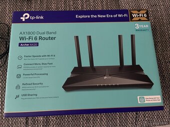 Tp-link Dual band ax1800 Wi-fi 6 Router - 2