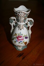 Porcelánové vázičky Royal Bohemia Czechoslovakia výška 14cm - 2