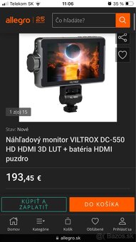 VILTROX DC-550 nahladovy monitor - 2