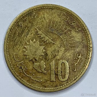 (M.2025.194.) Predám 10 santimat 1394 (1974) Maroko - 2