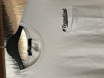 KARL LAGERFELD originál white damske tricko S/M - 2