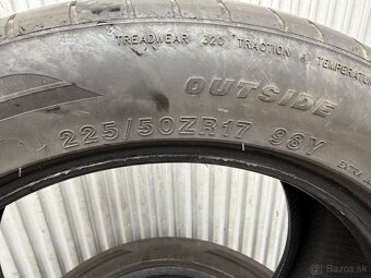 Letne pneumatiky 225/50 R17 - 2