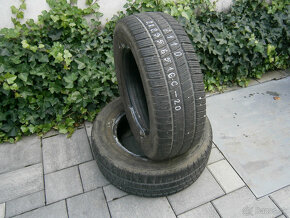 Predám 2x celoročné pneu Hankook 235/65 R16C 115/113R - 2