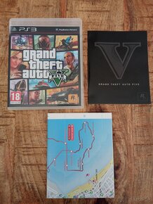 PS3 GTA 5 + mapa - 2