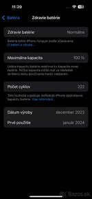 Iphone 15 128GB čierny - 2