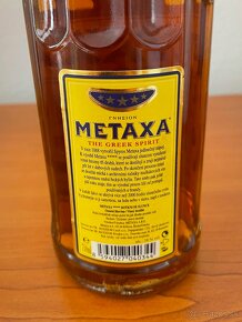 Vodka Double Cross a Metaxa - 25 ročná - 2