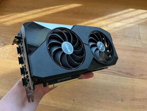 Predám grafiku ASUS GeForce RTX 3070 8GB - stav novej karty - 2