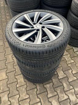 Kolesá Škoda 5x112 R18 - pneu Continental 225/45 R18 - 2